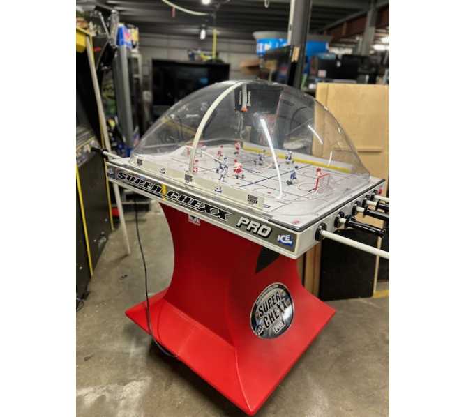 ICE SUPER CHEXX PRO Bubble Dome Hockey Arcade Game for sale SHOWROOM
